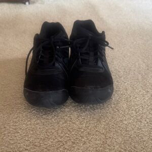 PUMA All-Black Lace-Up Sneakers
